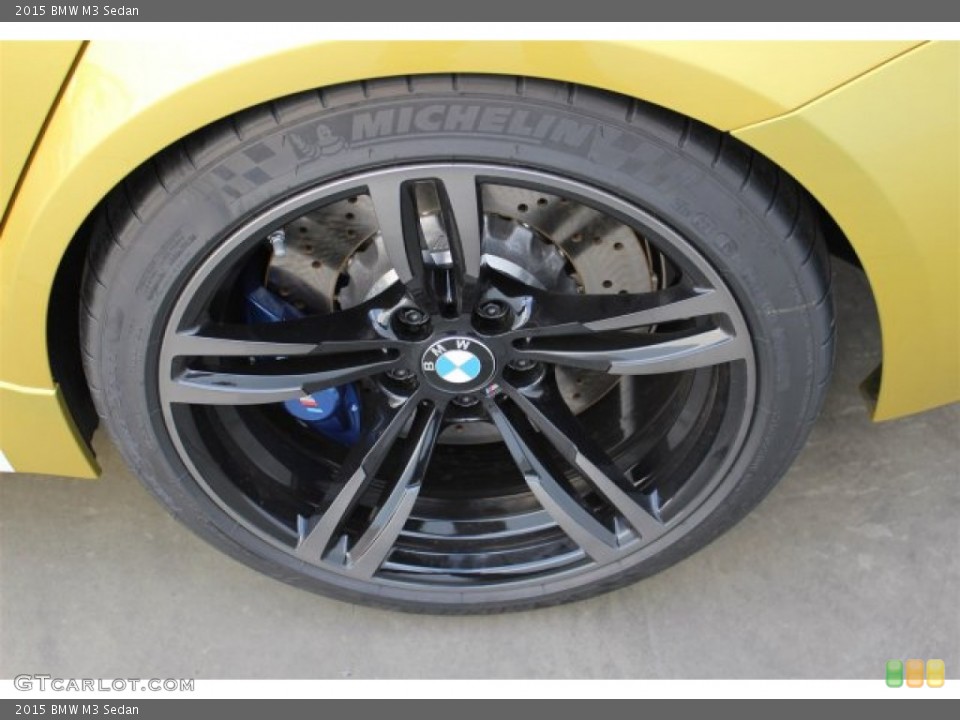2015 BMW M3 Sedan Wheel and Tire Photo #100631986