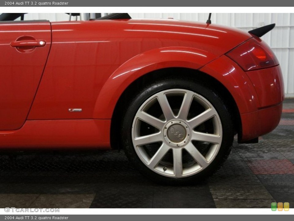 2004 Audi TT 3.2 quattro Roadster Wheel and Tire Photo #100636150