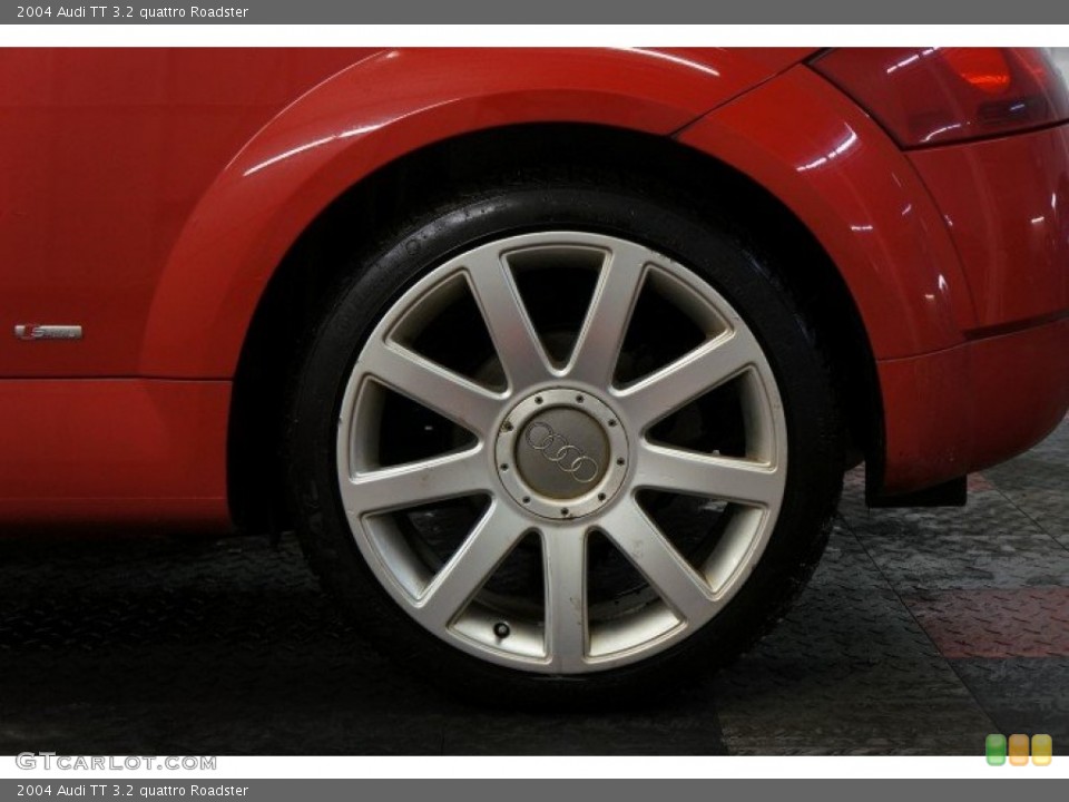 2004 Audi TT 3.2 quattro Roadster Wheel and Tire Photo #100636156