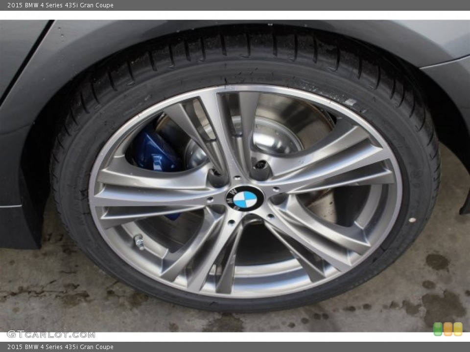 2015 BMW 4 Series 435i Gran Coupe Wheel and Tire Photo #100639871