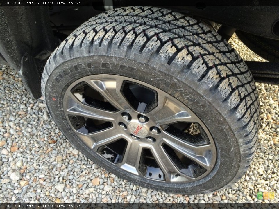 2015 GMC Sierra 1500 Denali Crew Cab 4x4 Wheel and Tire Photo #100642532