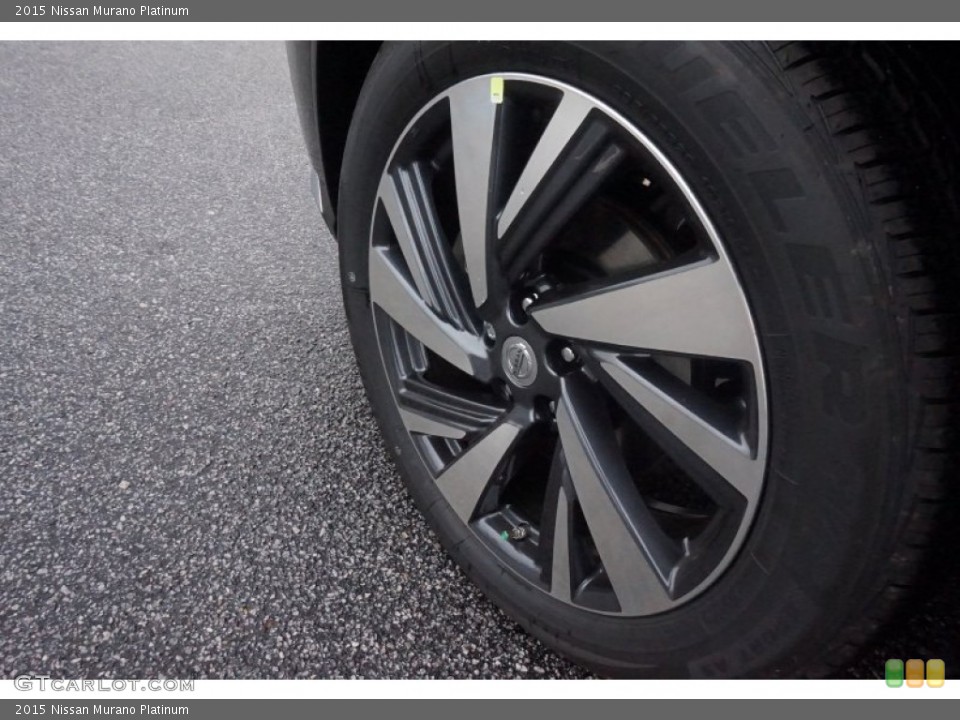 2015 Nissan Murano Platinum Wheel and Tire Photo #100651604