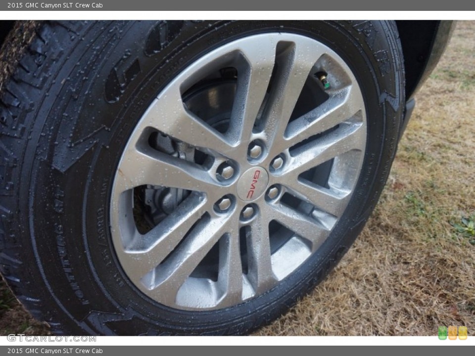 2015 GMC Canyon SLT Crew Cab Wheel and Tire Photo #100663778
