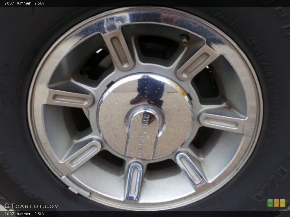 2007 Hummer H2 SUV Wheel and Tire Photo #100708412