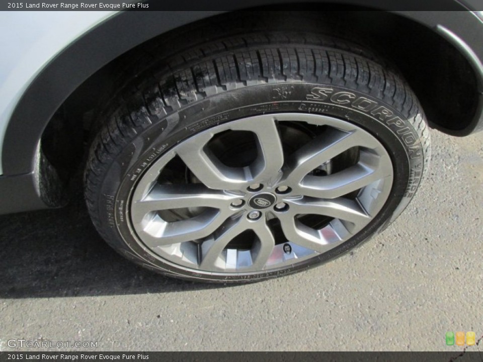 2015 Land Rover Range Rover Evoque Pure Plus Wheel and Tire Photo #100722054