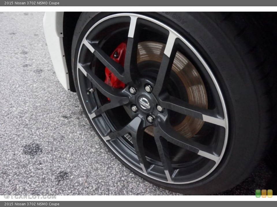 2015 Nissan 370Z NISMO Coupe Wheel and Tire Photo #100723472