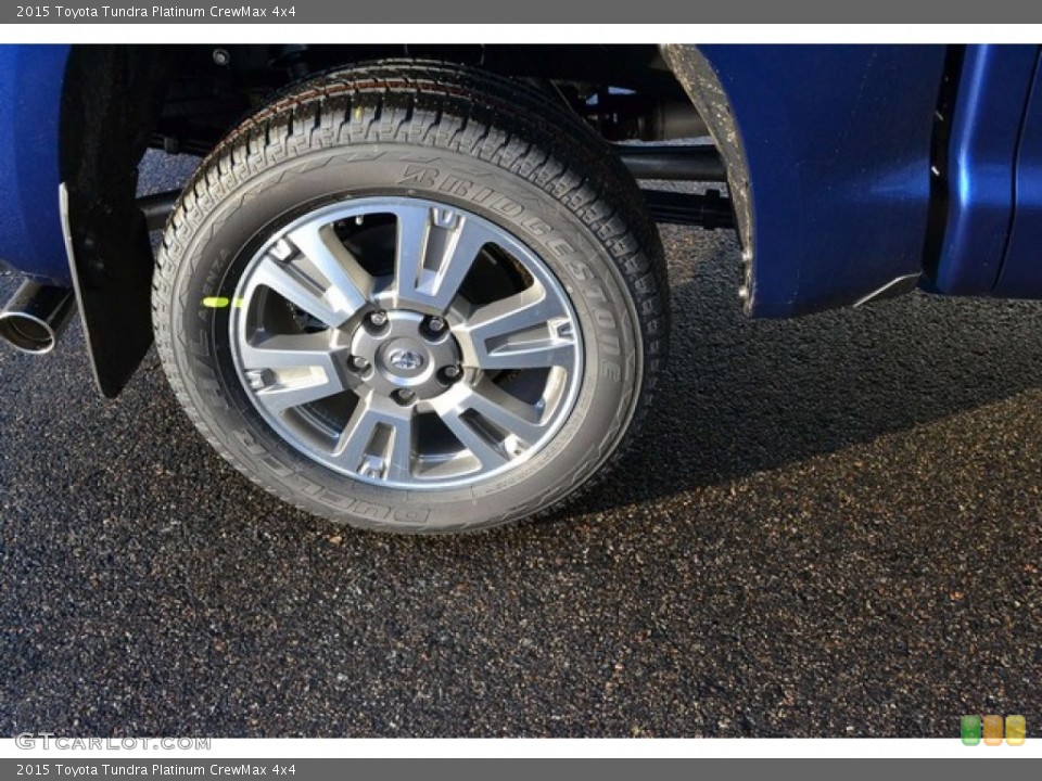 2015 Toyota Tundra Platinum CrewMax 4x4 Wheel and Tire Photo #100727228