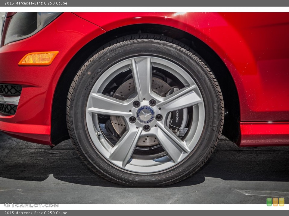 2015 Mercedes-Benz C 250 Coupe Wheel and Tire Photo #100737440