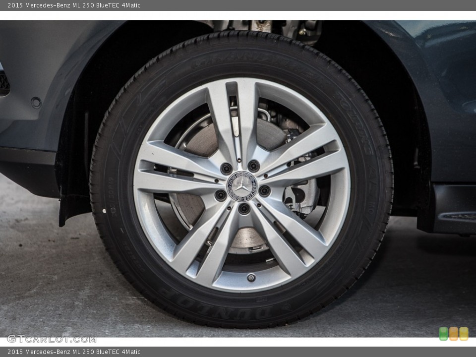 2015 Mercedes-Benz ML 250 BlueTEC 4Matic Wheel and Tire Photo #100741913