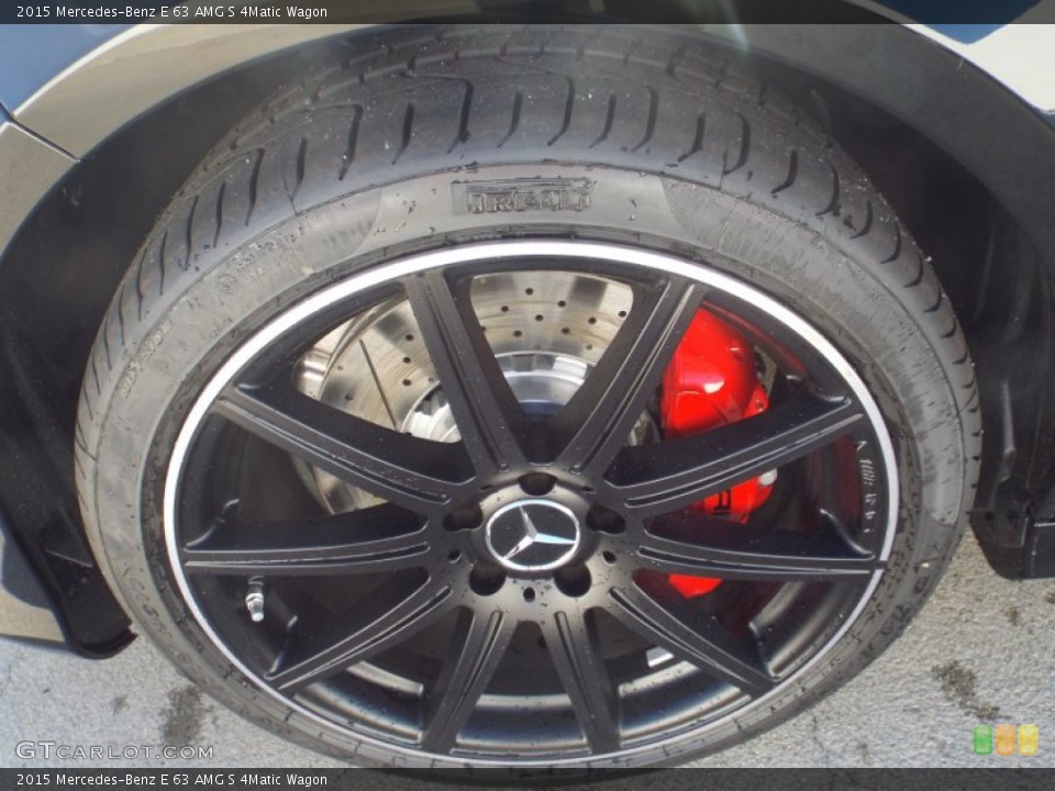 2015 Mercedes-Benz E 63 AMG S 4Matic Wagon Wheel and Tire Photo #100747938