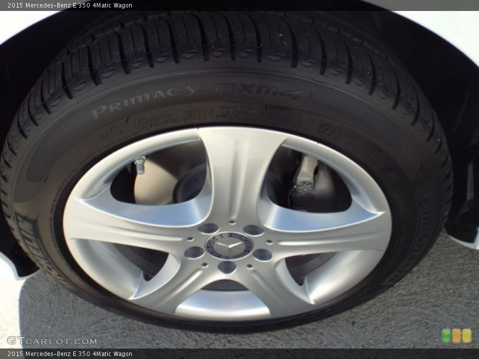 2015 Mercedes-Benz E 350 4Matic Wagon Wheel and Tire Photo #100748630