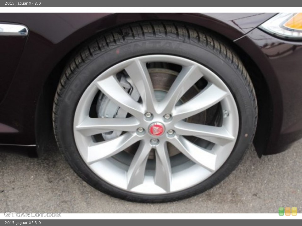 2015 Jaguar XF 3.0 Wheel and Tire Photo #100758454