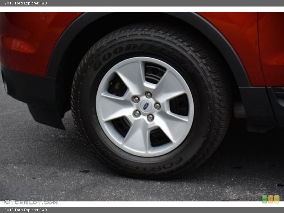 2013 Ford Explorer FWD Wheel and Tire Photo #100769581