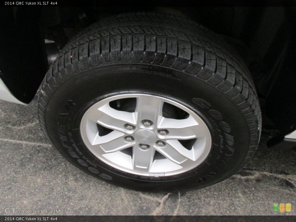 2014 GMC Yukon XL SLT 4x4 Wheel and Tire Photo #100779574