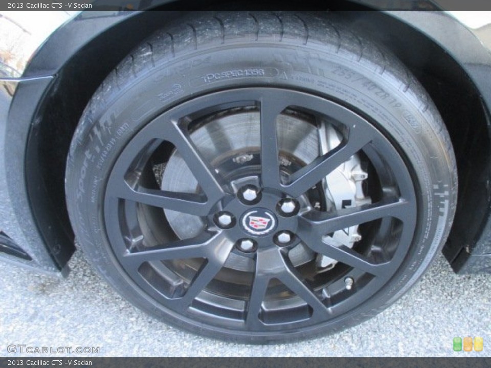 2013 Cadillac CTS -V Sedan Wheel and Tire Photo #100795757