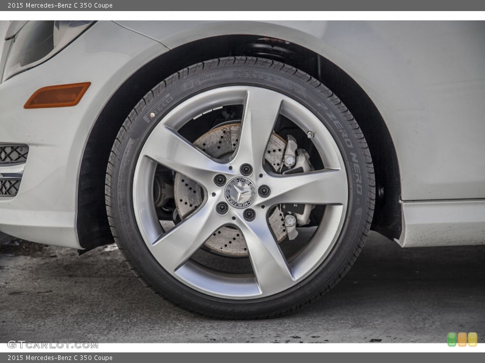 2015 Mercedes-Benz C 350 Coupe Wheel and Tire Photo #100797539