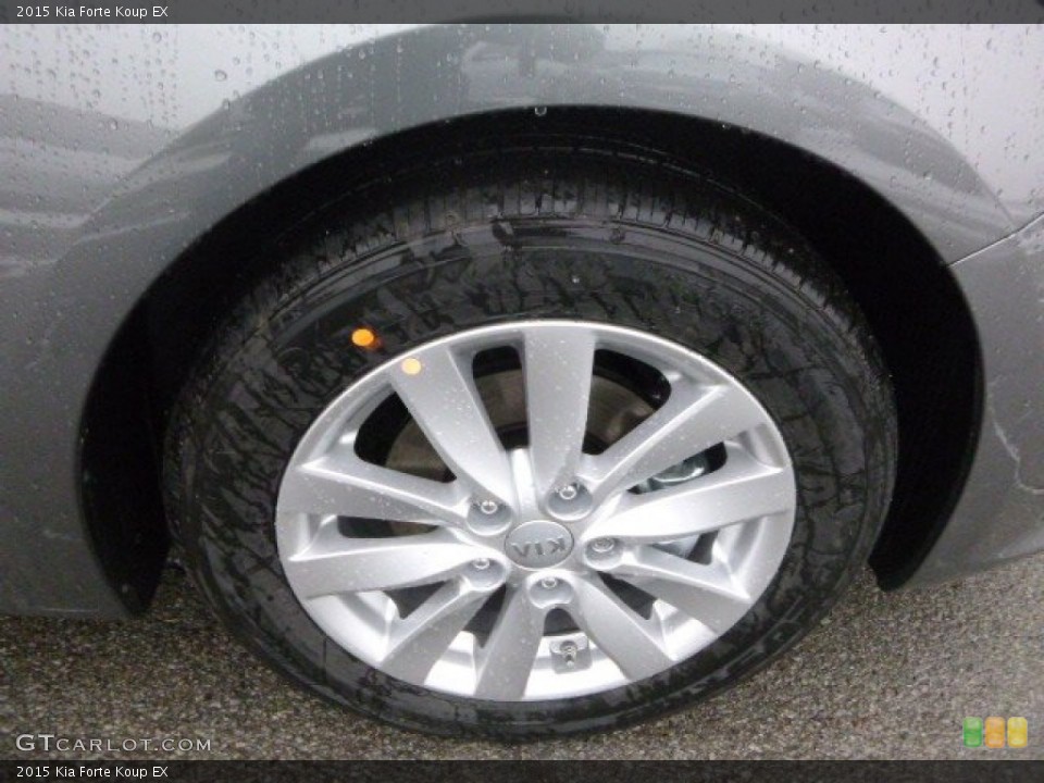 2015 Kia Forte Koup EX Wheel and Tire Photo #100824581