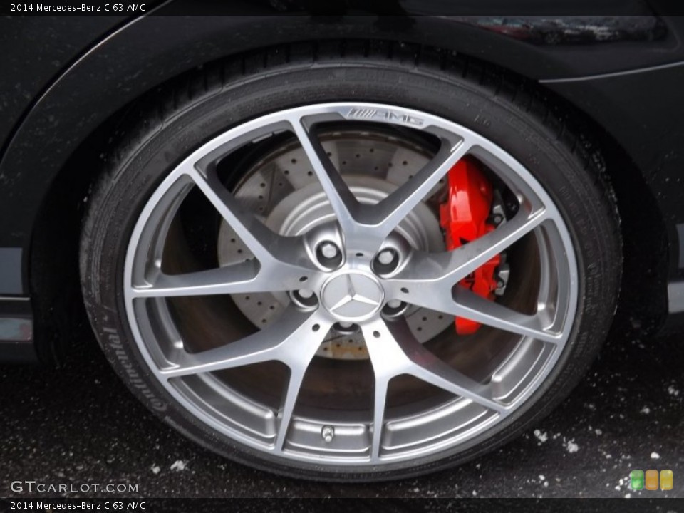 2014 Mercedes-Benz C 63 AMG Wheel and Tire Photo #100825273