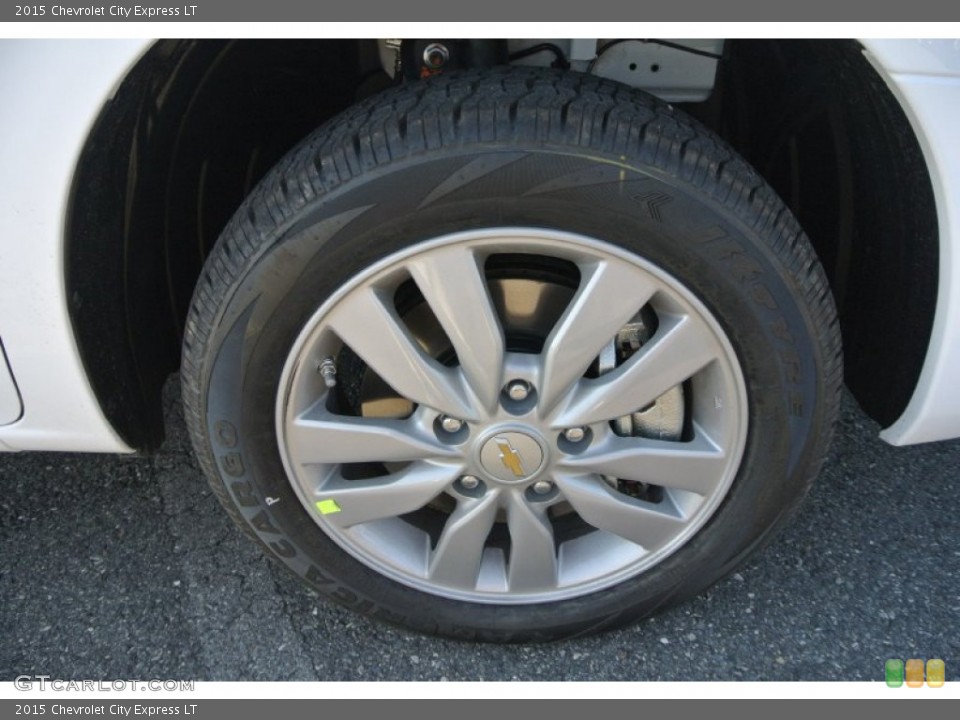 2015 Chevrolet City Express LT Wheel and Tire Photo #100830739