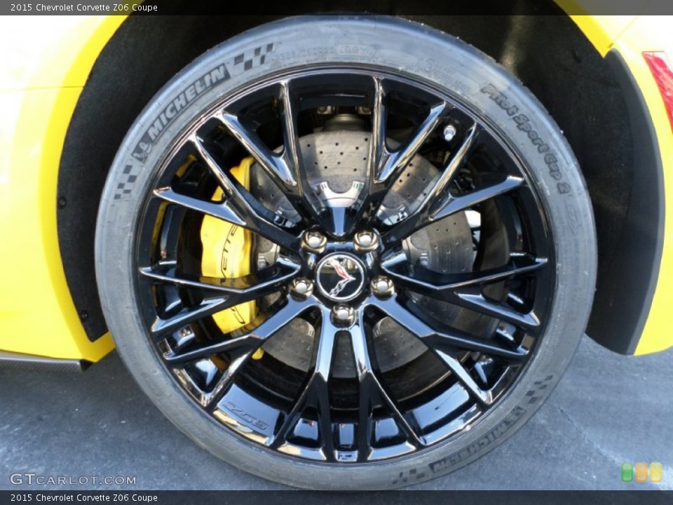 2015 Chevrolet Corvette Z06 Coupe Wheel and Tire Photo #100837090
