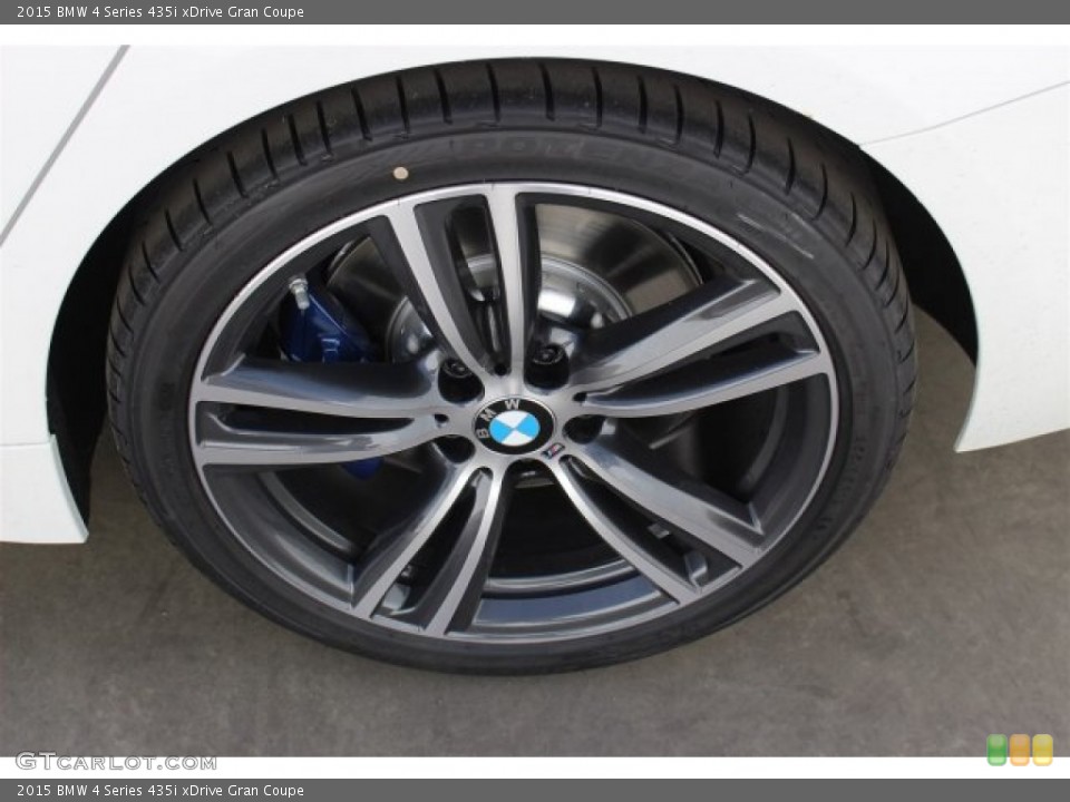 2015 BMW 4 Series 435i xDrive Gran Coupe Wheel and Tire Photo #100840744