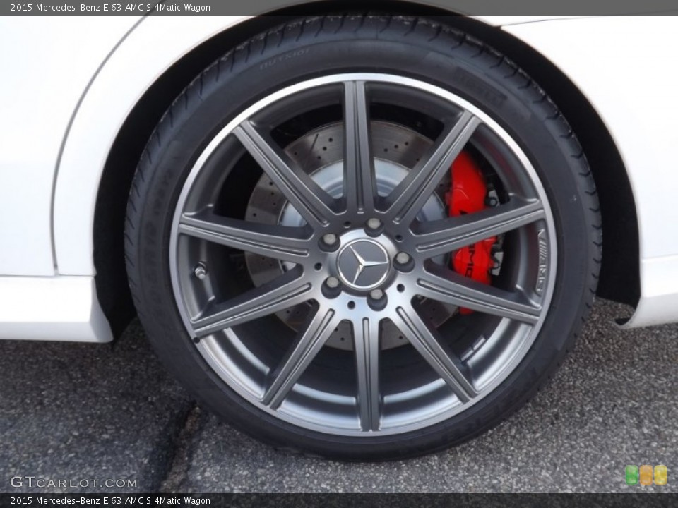 2015 Mercedes-Benz E 63 AMG S 4Matic Wagon Wheel and Tire Photo #100851719