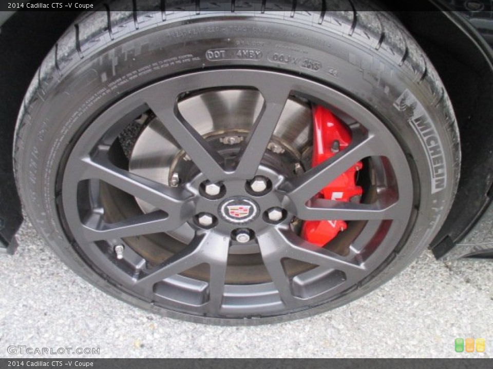 2014 Cadillac CTS -V Coupe Wheel and Tire Photo #100860044