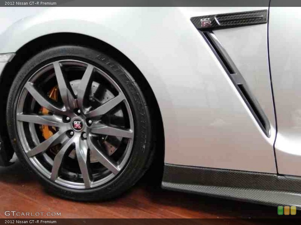2012 Nissan GT-R Premium Wheel and Tire Photo #100869023
