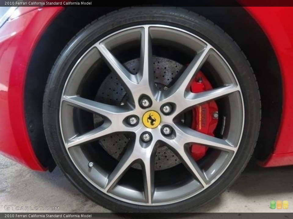 2010 Ferrari California  Wheel and Tire Photo #100873679