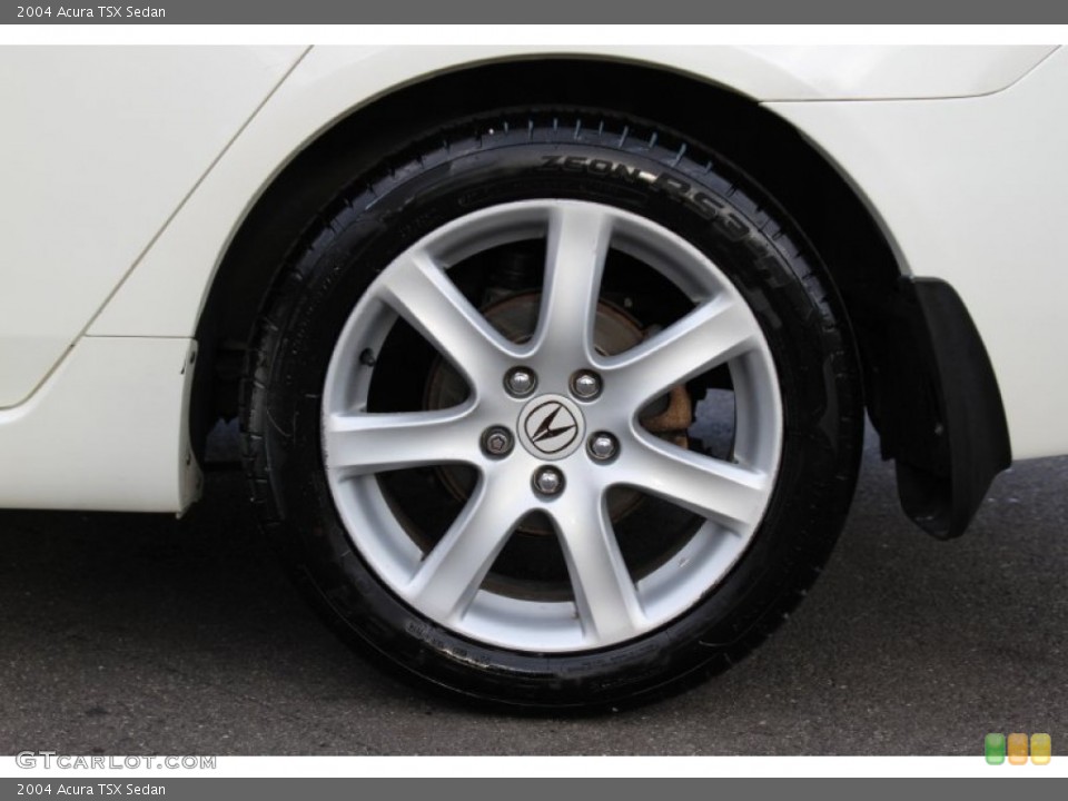 2004 Acura TSX Sedan Wheel and Tire Photo #100876604