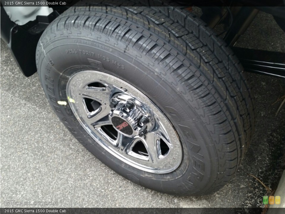 2015 GMC Sierra 1500 Double Cab Wheel and Tire Photo #100881287