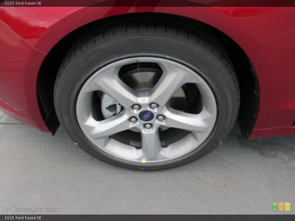 2015 Ford Fusion SE Wheel and Tire Photo #100881644