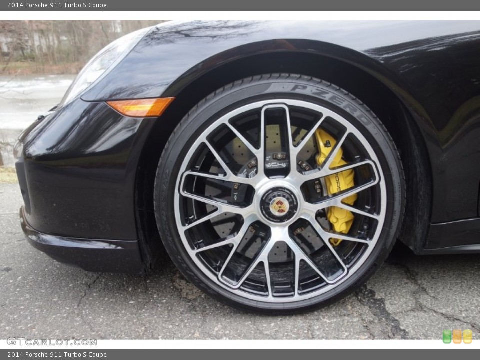 2014 Porsche 911 Turbo S Coupe Wheel and Tire Photo #100897399