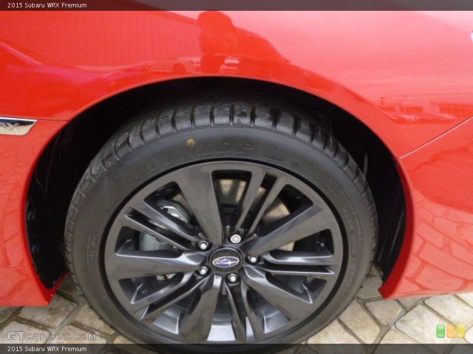 2015 Subaru WRX Premium Wheel and Tire Photo #100897663