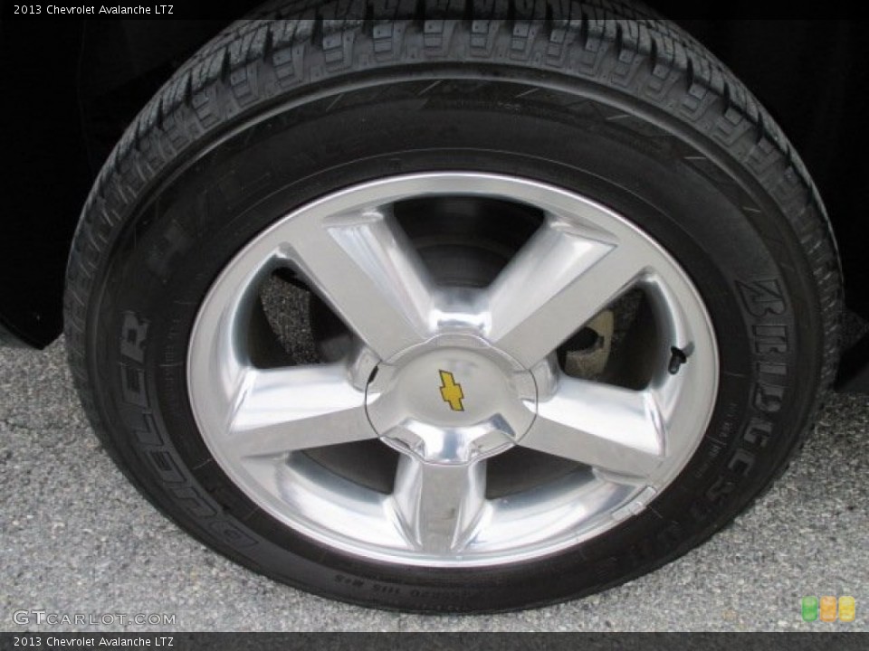 2013 Chevrolet Avalanche LTZ Wheel and Tire Photo #100904582