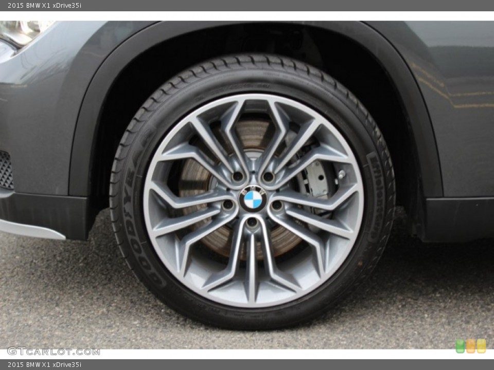2015 BMW X1 xDrive35i Wheel and Tire Photo #100911623