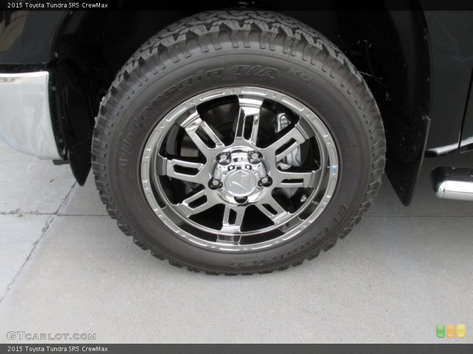 2015 Toyota Tundra SR5 CrewMax Wheel and Tire Photo #100920950