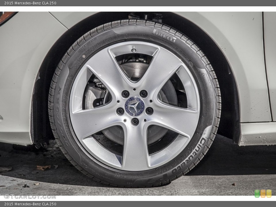 2015 Mercedes-Benz CLA 250 Wheel and Tire Photo #100922855