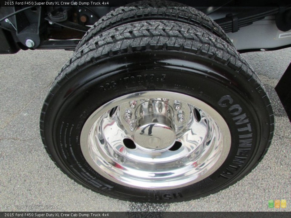 2015 Ford F450 Super Duty Wheels and Tires