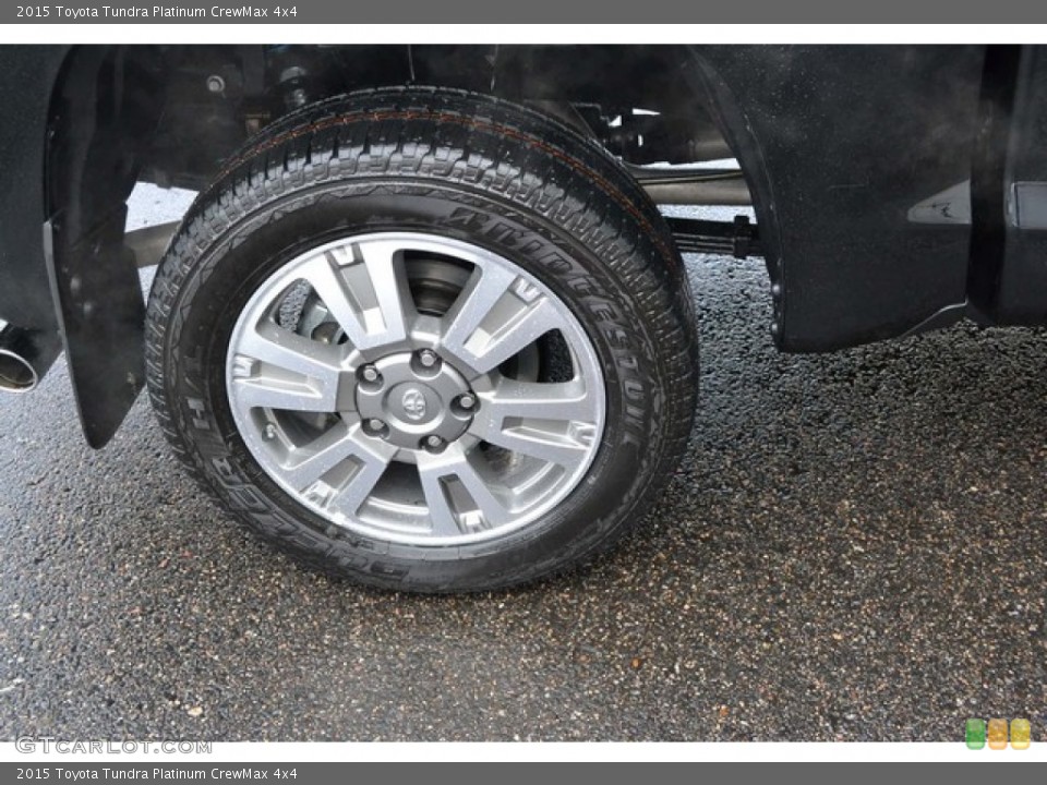 2015 Toyota Tundra Platinum CrewMax 4x4 Wheel and Tire Photo #100960082