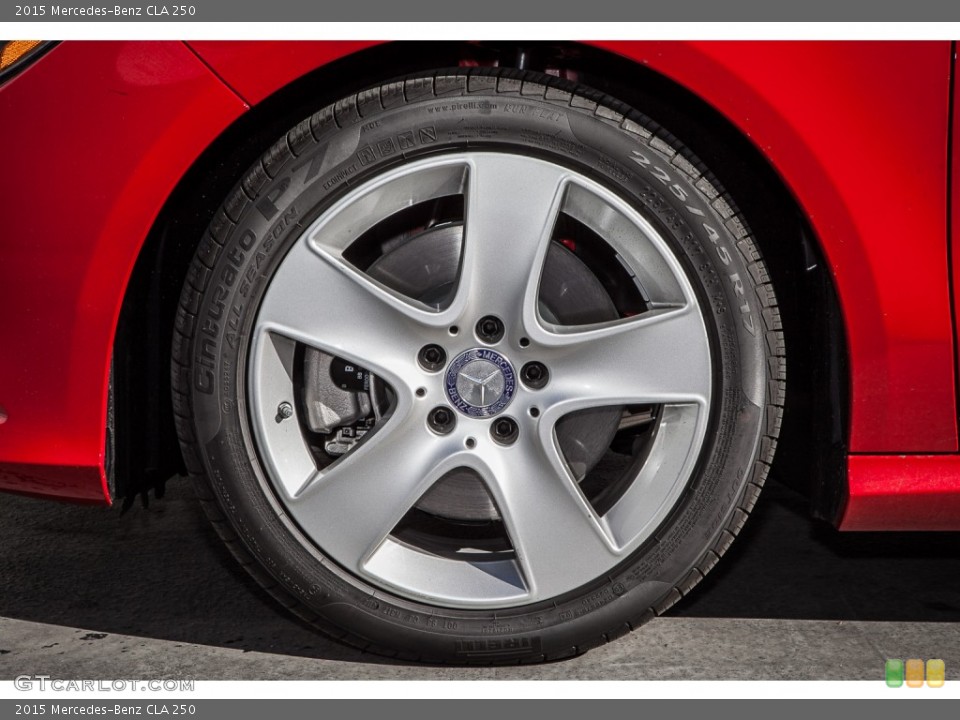 2015 Mercedes-Benz CLA 250 Wheel and Tire Photo #100994645
