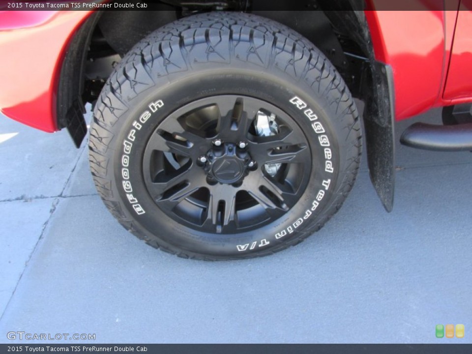 2015 Toyota Tacoma TSS PreRunner Double Cab Wheel and Tire Photo #101049224