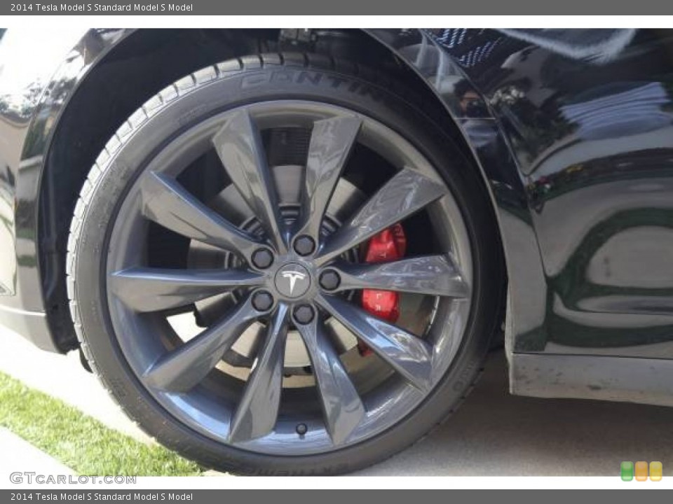 2014 Tesla Model S  Wheel and Tire Photo #101061534