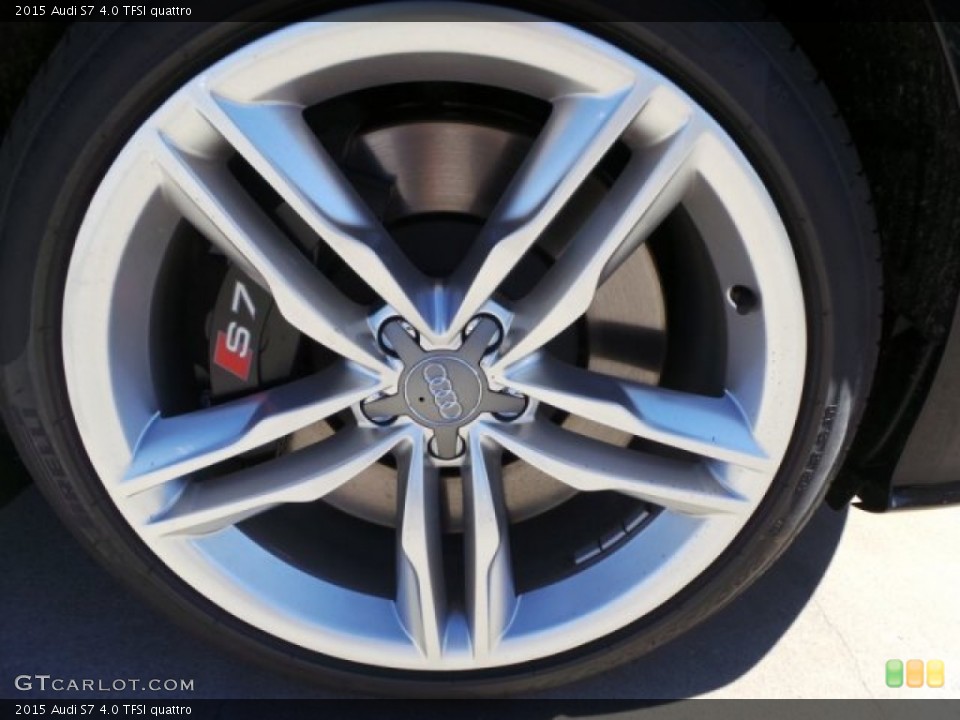 2015 Audi S7 4.0 TFSI quattro Wheel and Tire Photo #101086587