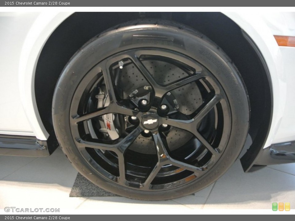 2015 Chevrolet Camaro Z/28 Coupe Wheel and Tire Photo #101094739