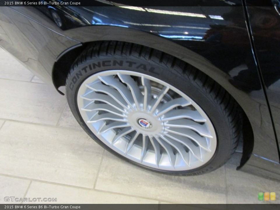 2015 BMW 6 Series B6 Bi-Turbo Gran Coupe Wheel and Tire Photo #101095920