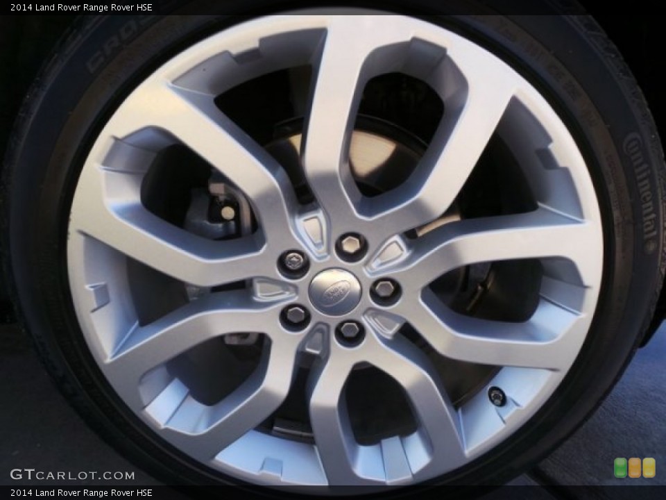 2014 Land Rover Range Rover HSE Wheel and Tire Photo #101113068