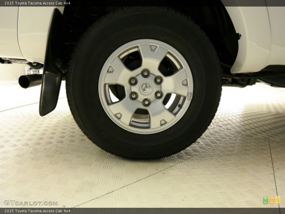 2015 Toyota Tacoma Access Cab 4x4 Wheel and Tire Photo #101121145
