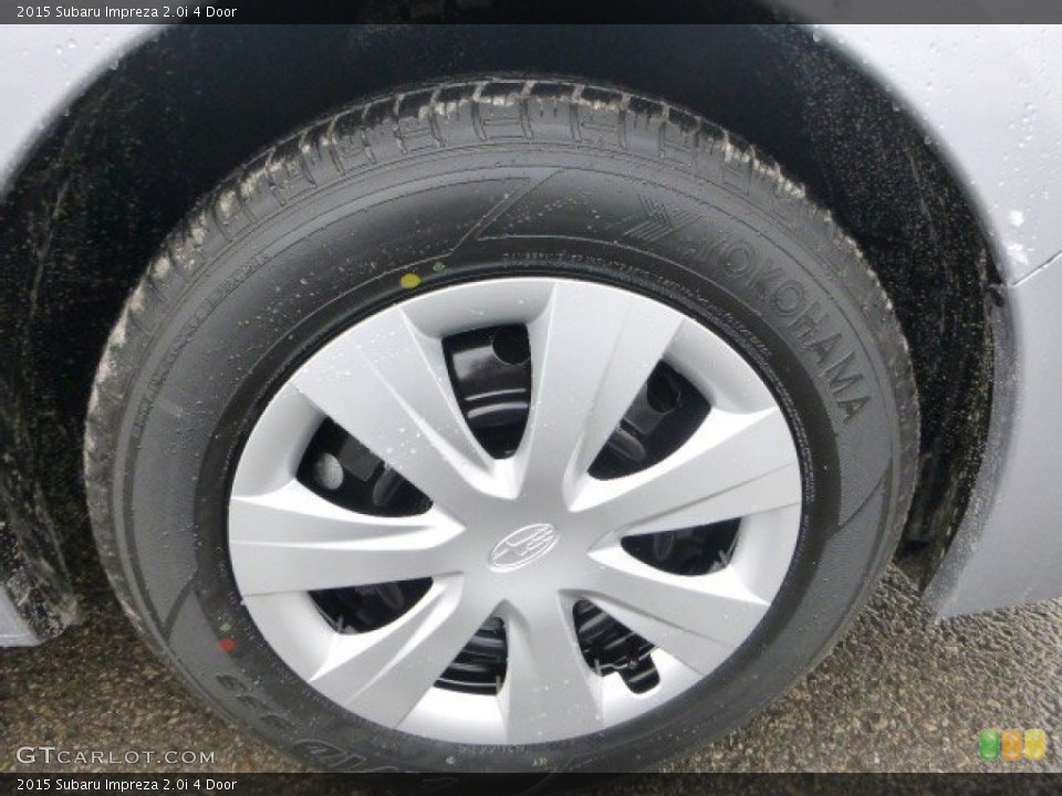 2015 Subaru Impreza 2.0i 4 Door Wheel and Tire Photo #101130047