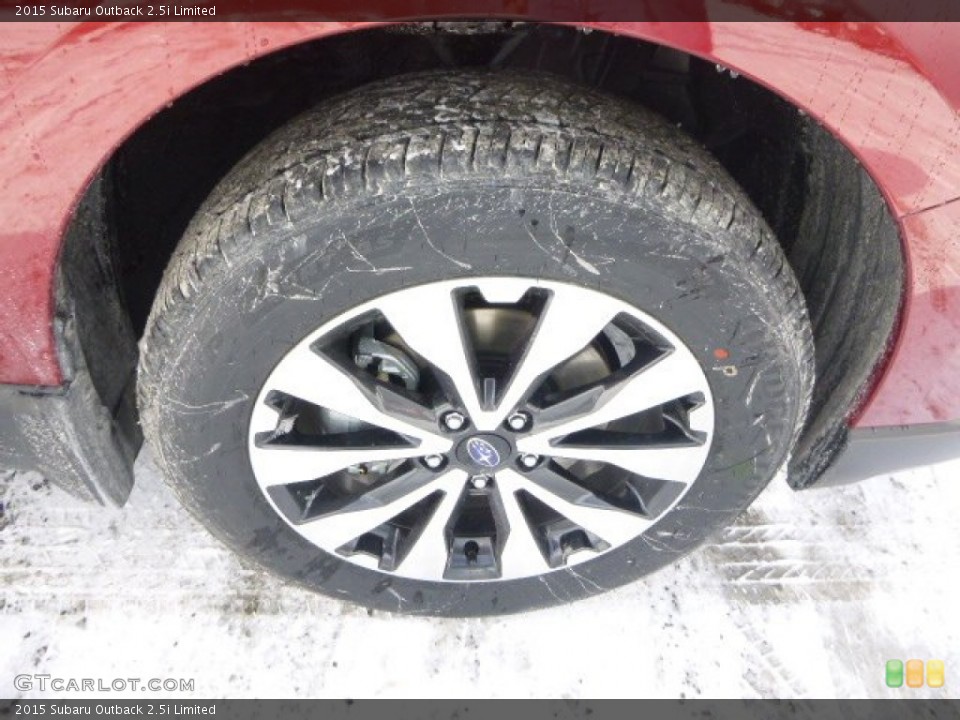 2015 Subaru Outback 2.5i Limited Wheel and Tire Photo #101133277